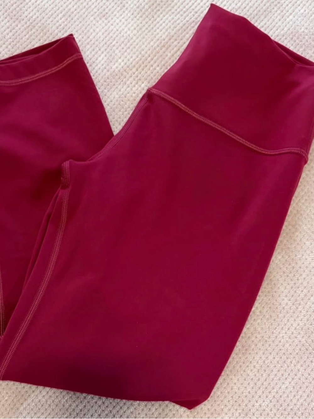 lululemon athletica wunder train high rise crop leggings 23”